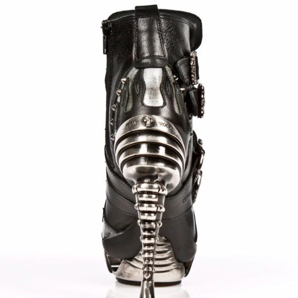 🌻Handmade Leather Biker Boots🌻In Original Box🌻NEVER WORN NWOT - Picture 6 of 8